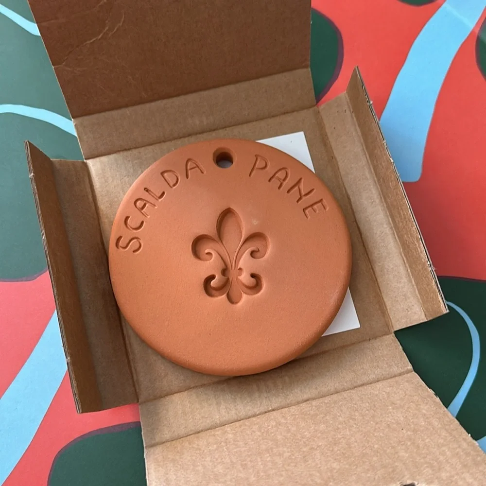 NEW UASHMAMA Scalda Pane Terracotta Bread Warmer